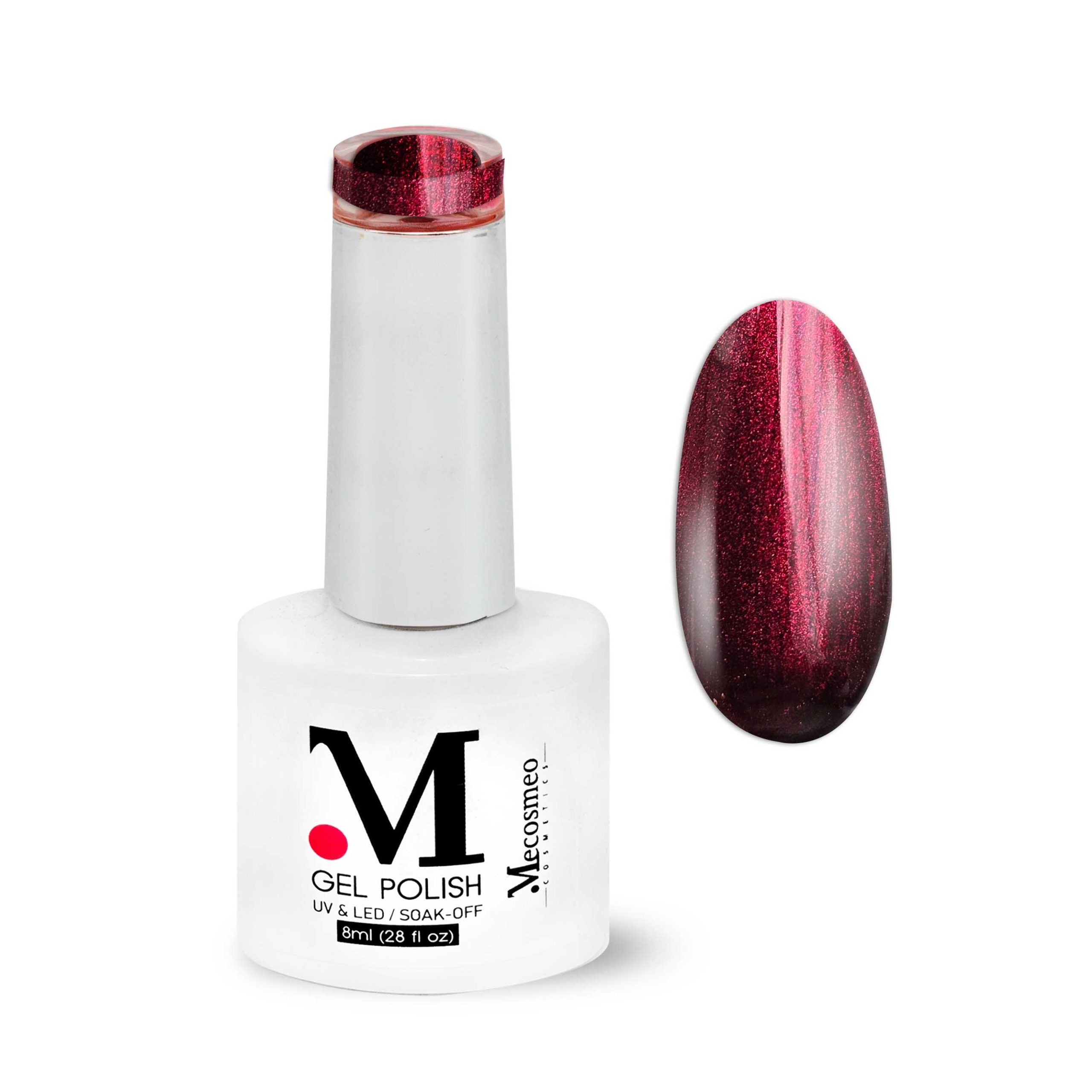 sample gel polish 2584 Gel Polish Nr. 1205 Cateye Red 12ml - Image 1